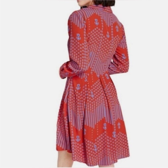 ModCloth Pleasant Confidence A-Line Tie Neck Dress - Picture 4 of 13